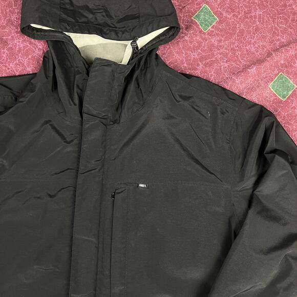 Obey Jacket Black - Picture 1 of 5